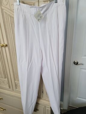 Light Pink Straight-Leg Trousers